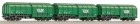 66116  Roco 3 Piece Set: Compost cars